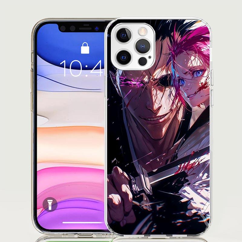 Zaraki Kenpachi Bleach Phone Case For iPhone 17 Air 16 15 Plus 11 14 Pro Max 13 Mini 12 7 8 + SE Pattern Art Customized Cover 17