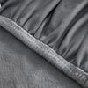 Ensfarget fløyelssofatrekk Sofa Sliptrekk Mykt stoff Stretch Sofa Sliptrekk L Form Hjørne Funda Sofa Elastisk sofatrekk