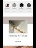 2022 Korean Trendy Pig Nose 18K Gold-Plated Titanium Steel Bracelet for Women