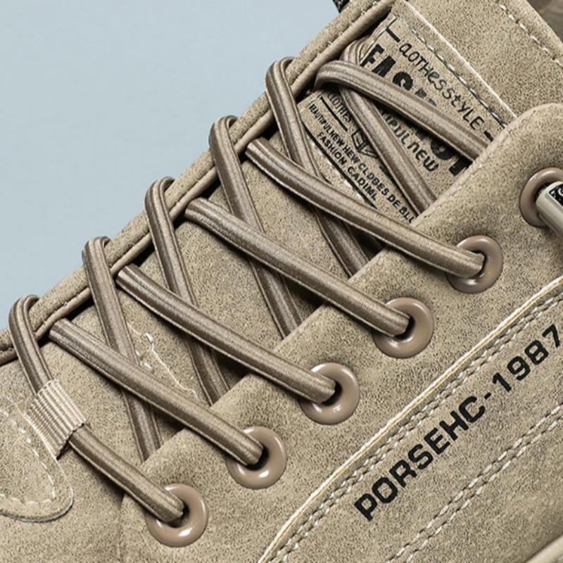 Модная классическая мужская повседневная обувь в стиле ретро — фото 6