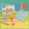Wooden Pretend Play Baking Set For Kids With Interactive Cookie Making For Imaginative Cooking Fun