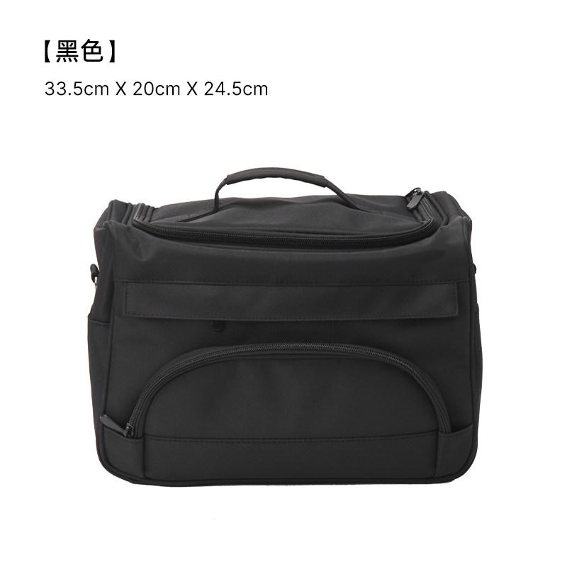 

Multi-Compartment Cosmetic Bag for Women Portable Large Capacity Professional Makeup Artist On-Set Storage Bag Permanent Makeup чёрный