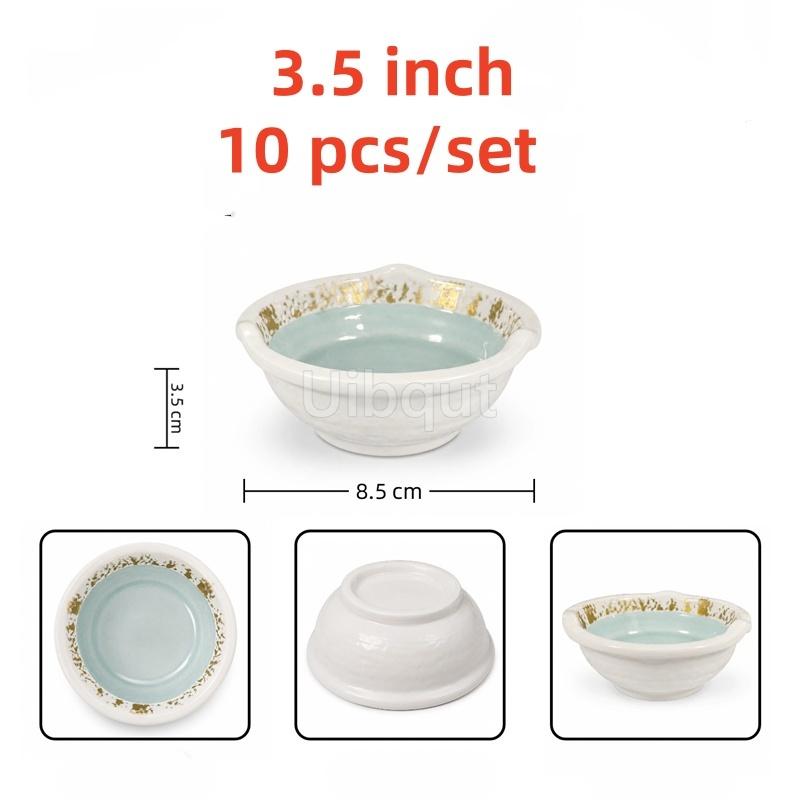 Melamine plastic Japanese style seasoning sauce small dish dipping Sushi soy sauce pepper wasabi Mustard dish oil vinegar plate