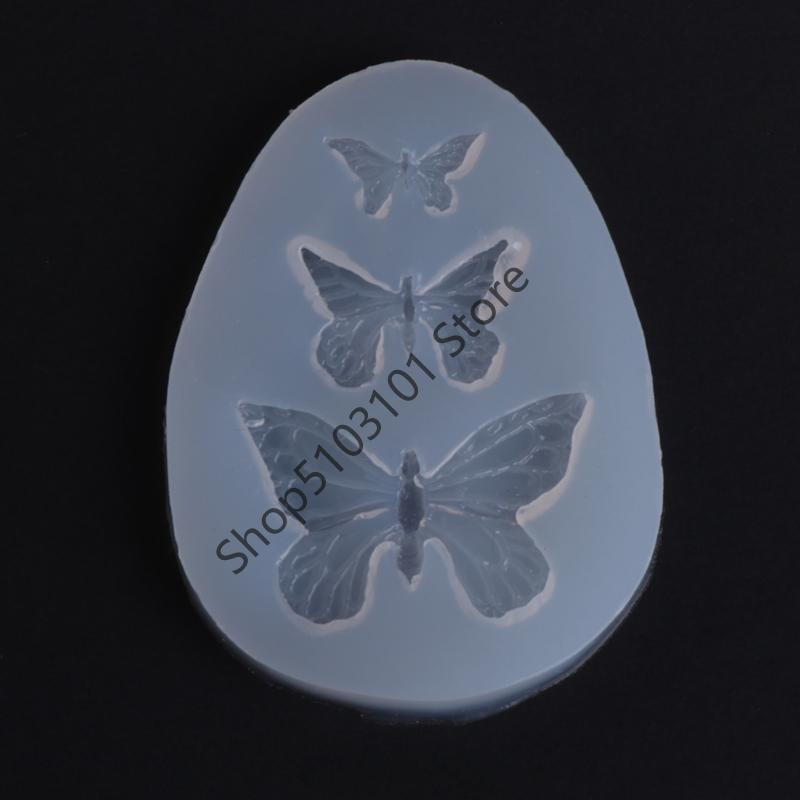 

Butterfly Silicone Pendant Mold DIY Butterfly Keychain Earring Brooch Necklace Jewelry Crafts Making Epoxy Resin Mould чистий