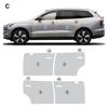 TPU Protective Film for Volvo EX90 2025 Interior Panel Anti-Scratch Repair Sticker