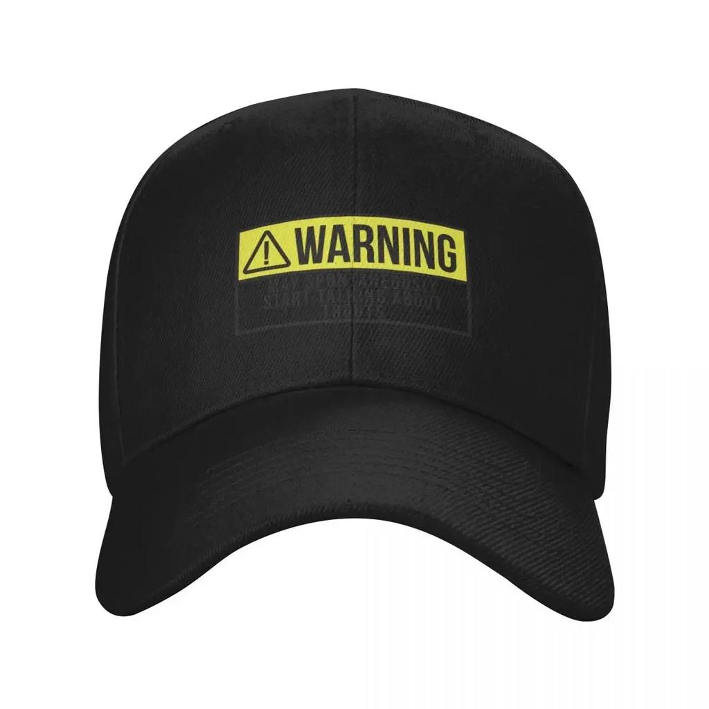 May Spontaneously Start Talking About Trouts Baseball Cap western Hat Fashion Beach Men Women's