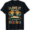 Équipe de Croisière 2025 Tenues Amis Famille Couples T-shirt Assorti(1)