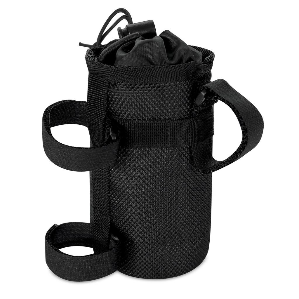 Thermal bottle bag for bike or scooter 1 l black