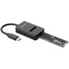 Aisens - asuc-m2d011-bk - usb-c dock m.2 (ngff) asuc-m2d011-bk sata/nvme a usb3.1 gen2, noir