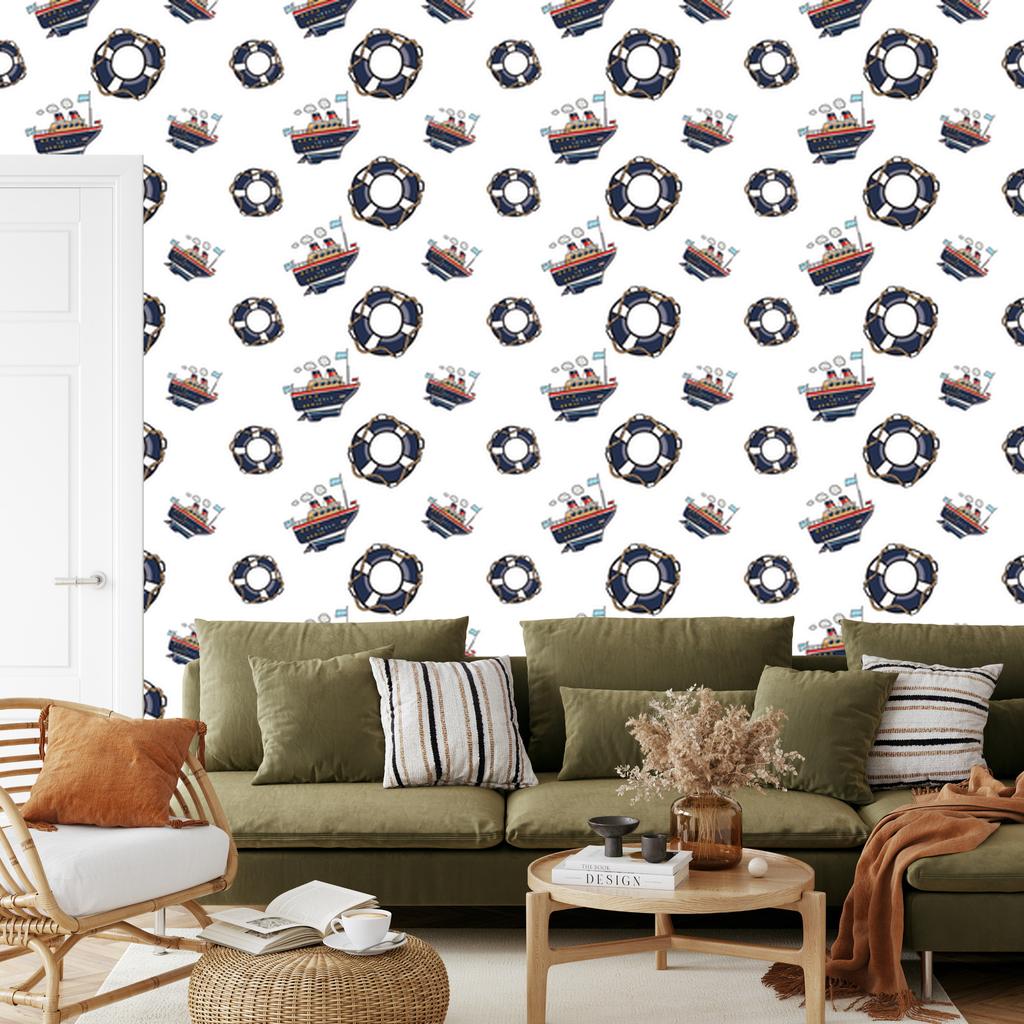 Ships, Vehicles and Machines Wallpaper for Living Room and Bedroom 50x1000