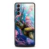 Cute Little Turtle Case for Samsung Galaxy S24 S23 S22 S20 S21 FE Ultra S24 S23 S10 S10E S9 S8 Plus 5G Silicone Phone Cover Capa