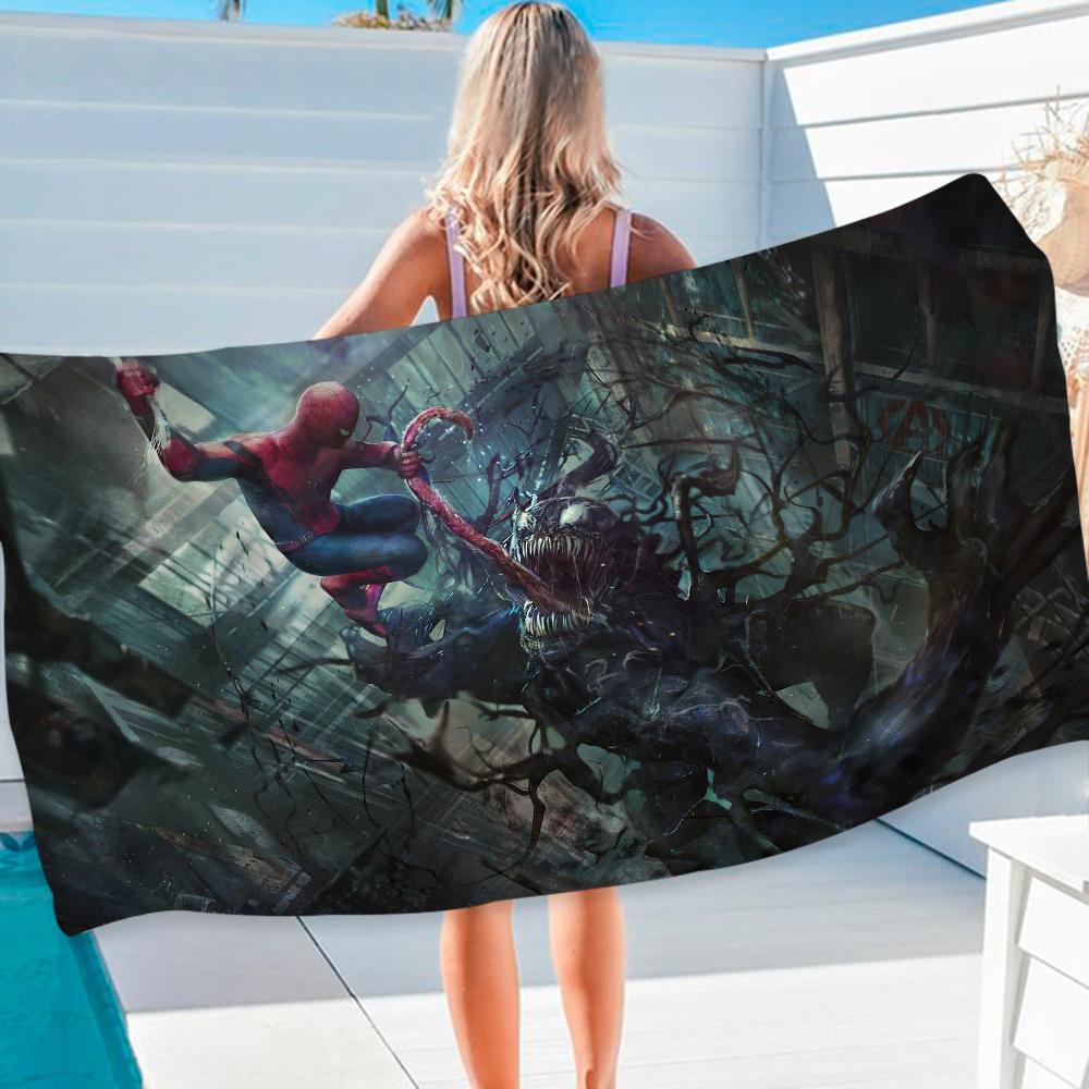Venom Microfiber Beach Towel Absorbent Quick dry Soft Yoga Swimming Resort Mountain Climbing Towel