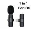 Kablosuz Yaka Mikrofonu Taşınabilir Ses Video Kayıt Mini Mikrofon iPhone Android PC Kamera Canlı Oyun Telefonu için