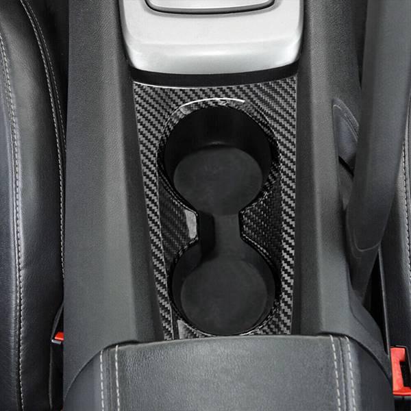 Chevrolet Camaro Carbon Fiber Console Cup Holder Trim None