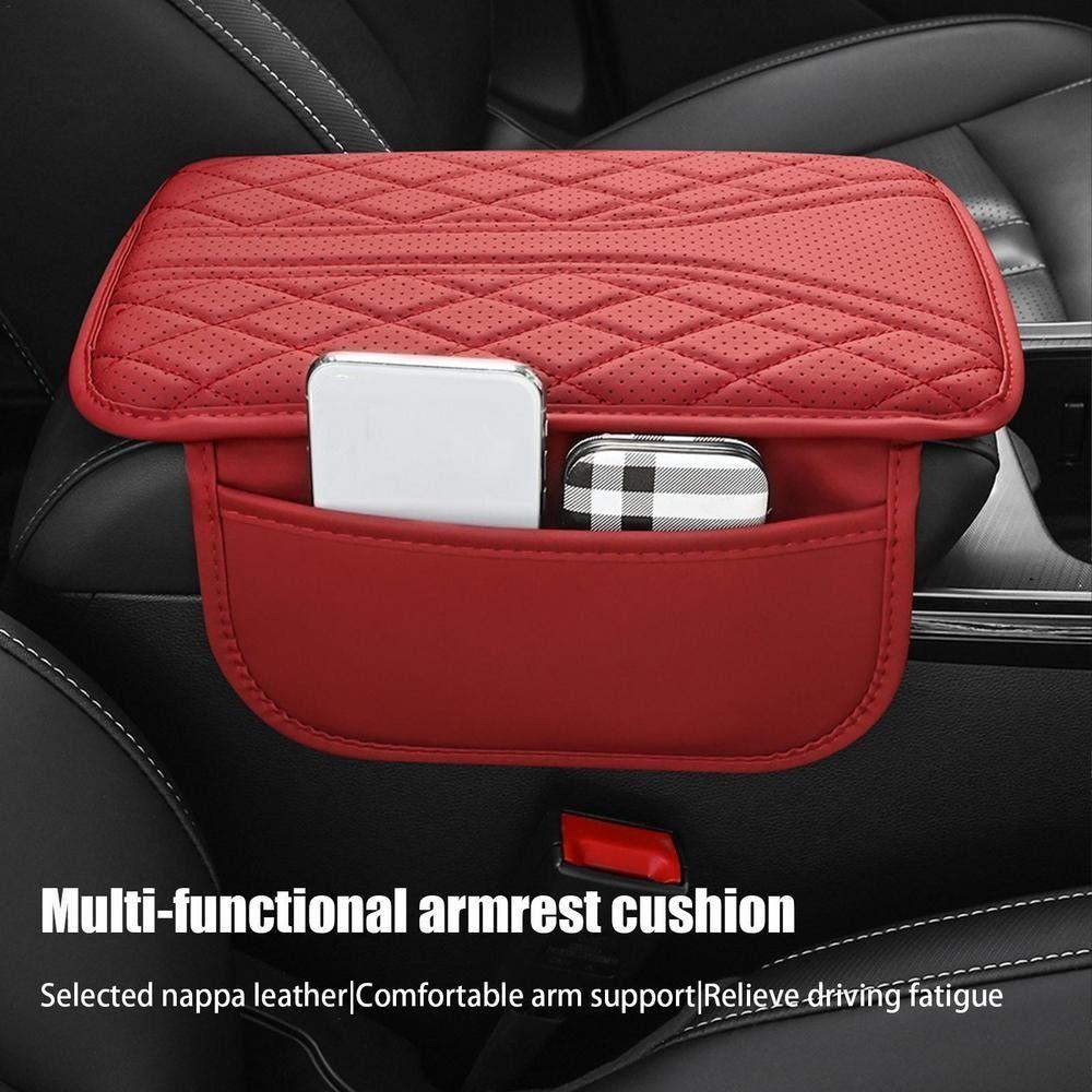 Space Saving Auto Armrest Protector Cover Comfortable Car Center Console Mat  Trucks