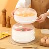 Microwave Vegetable Steamer Multifunctional Stackable Pot With Lid Microwave Heating Bowl For Meal Lunch Vegetables Cooking