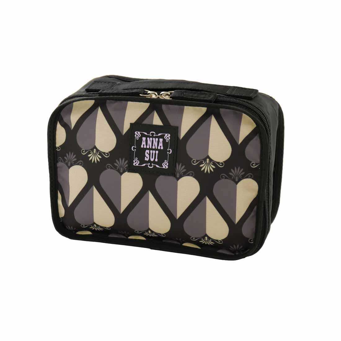 

Маленький чехол для хранения с мини-чехлом Chic Heart Anna [Anna Sui] чехол/для путешествий (черный) Sui/Женский 001223-0001-01 чёрный