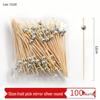 Creative Bamboo Fruit & Flower Picks for Parties, Cocktails, Burgers, & Easter Decorations