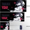 Anime Mauspade Yuki Aim Mauspade HD Druck Großes Gaming-Mauspad Spielzubehör Computertastatur Schreibtischmatte XL Gamer-Mauspad
