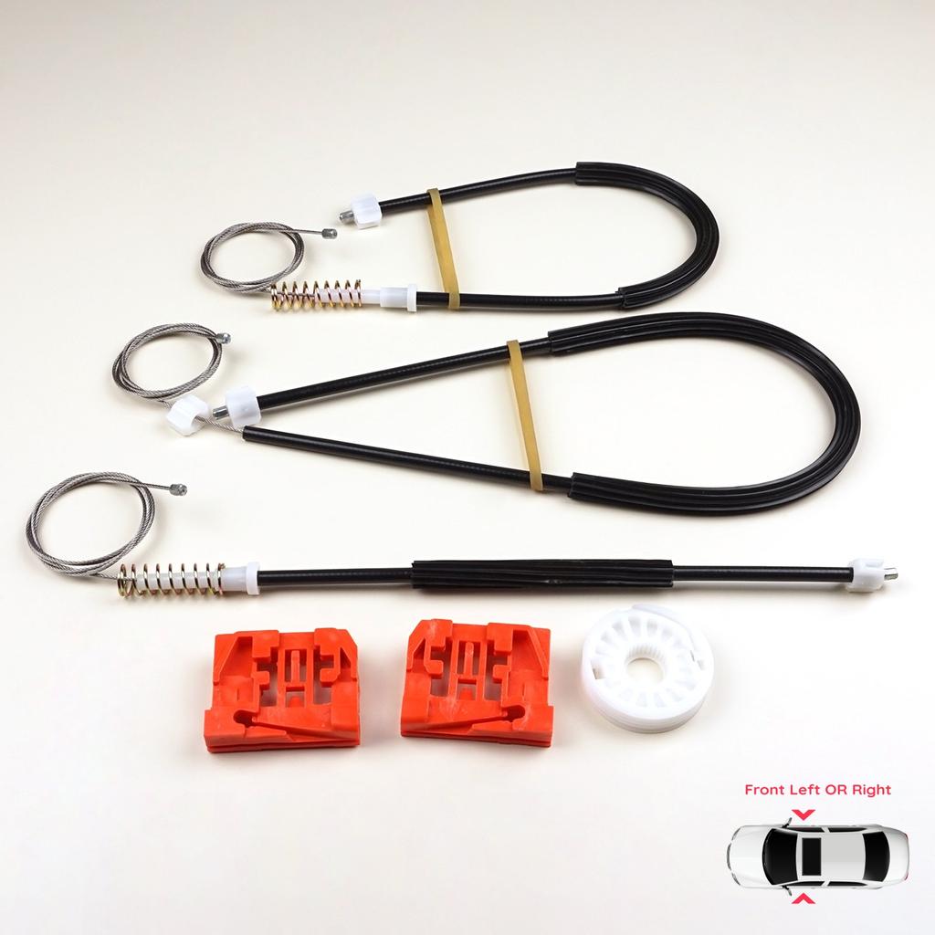 BWR301 Window Regulator Repair Kit Front Right or Left Door for VW Touran MK1 1T1 1T2 1T3 2003-2015 1T1837461 1T1837462
