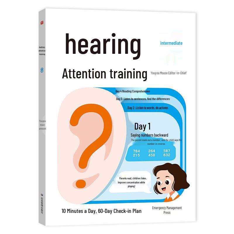 Children s Auditory Attention Training Book Set: Beginner to Advanced