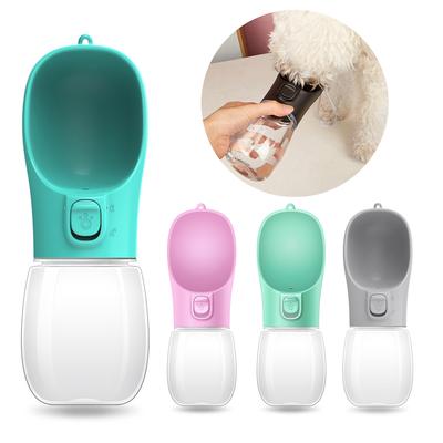 Bottiglia d'acqua portatile per cani per cani di piccola taglia Ciotola per passeggiate all'aperto Cucciolo Bottiglia d'acqua da viaggio per animali domestici Ciotola per bere gatti Forniture per cani