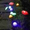 Solar Jellyfish Garden Lights: Outdoor Silicone Mushroom Lights for Courtyard and Lawn