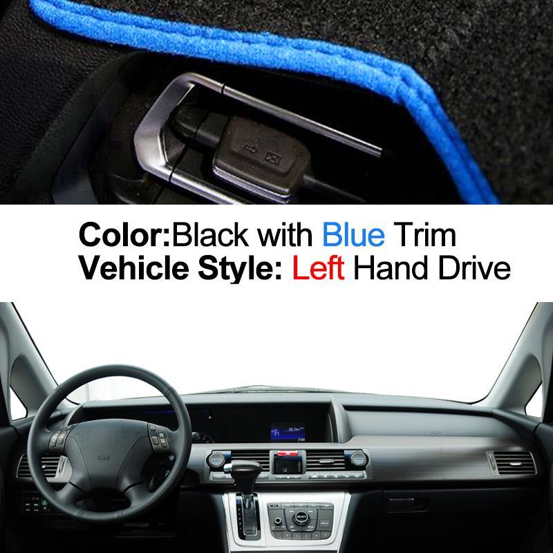 Car Auto Inner Dashboard Cover For Honda Elysion 2012 - 2015 Center Console Protector Carpet Dashmat Reduce Sun Shade  2013 2014