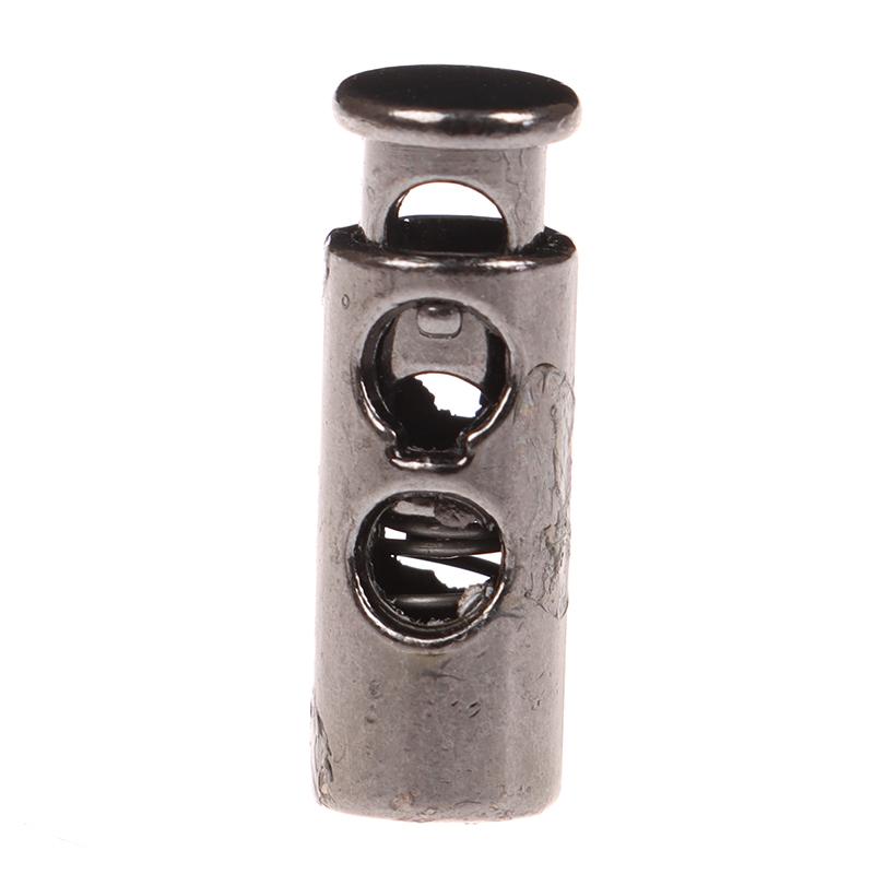 10Pcs Metal Stoppers Toggle Cord Locks Drawstring Lock Diy Apparel Accessories