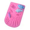 14.2*9.5cm Fish Silicone Mold Seaweed Coral Fondant Sugarcraft Forms Cake Decorating Tools Chocolate Candy Pastry Decorating