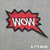 Cartoon Patch Diy Embroidery Patches For Clothing Stripes Badge Letterdice Patches For Jacket Iron On Patch On Clothes