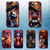 Skull Girl Catrina Mexican Phone Case For iPhone 17,16,15,14,13,12,11,Pro,Max,Plus,E,SE4,Air,Mini Black Soft Funda