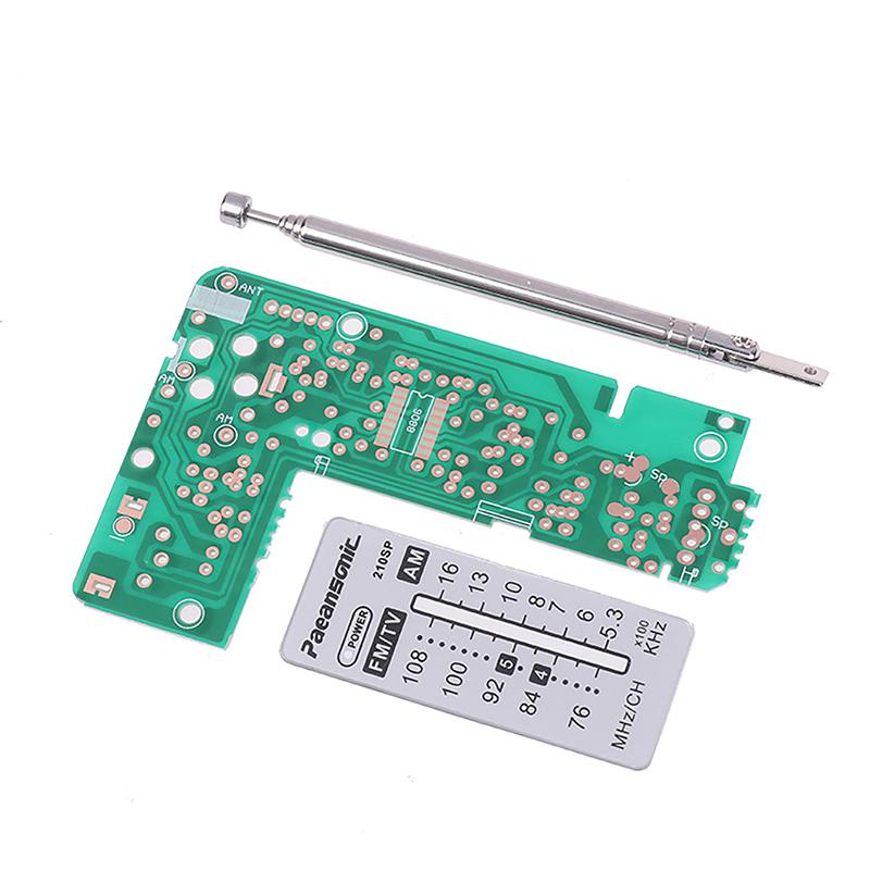 Cf210Sp Am/Fm Stereo Radio Bausatz Diy Elektronik Zusammenbau Set Bausatz Für Lernende Dropship Diy Labor Tragbares Fm Am Radio Diy Teil