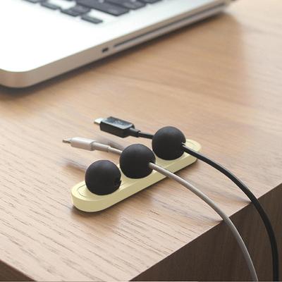 Magnetic Cable Retainer, Data Cable Winder, Magnetic Fixator, Desktop Cable Manager, Android Charging Cable Storage and Collection Device