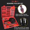 Bearing Puller Tool Outer Removal Splitter 21-in-1 Bearing Splitter For Bike Wheel SUV RV Truck Vehicle Tractor Trailer