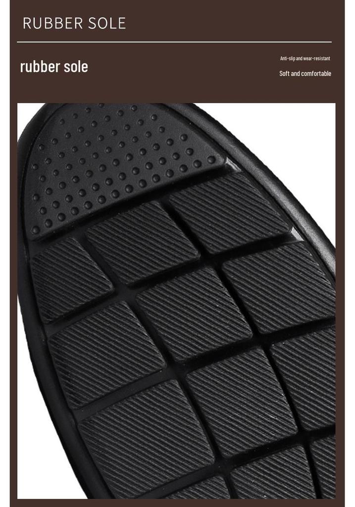 Men's Crocodile Pattern Slip-On Leather Loafers - Large, Versatile, Casual Driving Shoes