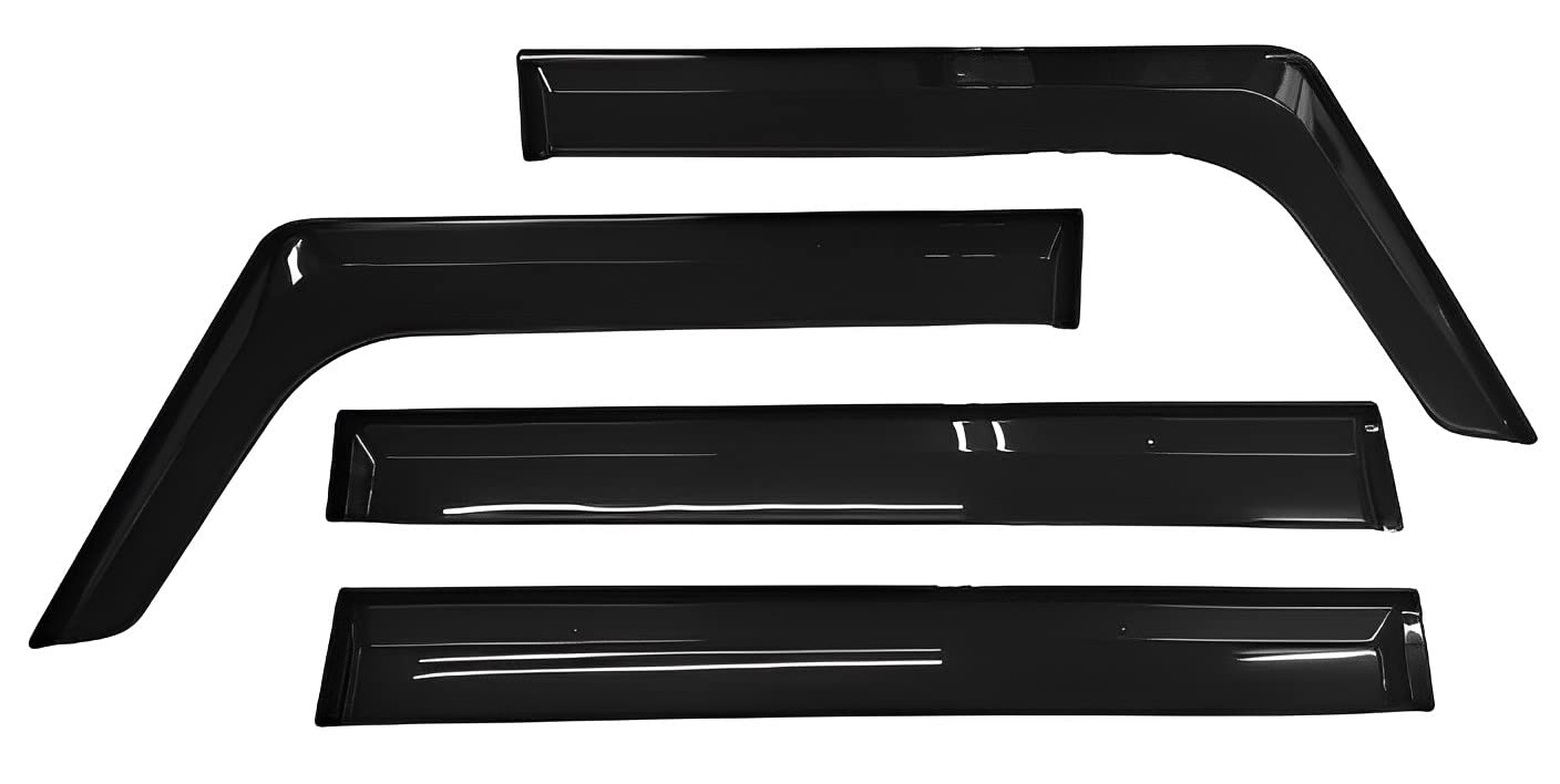 

Wakken Kogyo Original Side Visor Set Honda Compatible Made in Japan Acrylic Mounting hardware and instructions included 190 N-BOX JF3/JF4