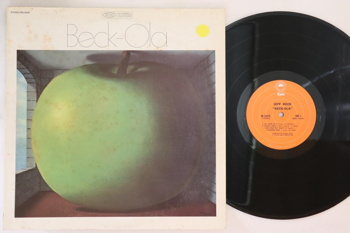 

LP Record JEFF BECK GROUP - Beck-ola BN26478 EPIC 1973 US Rock Used