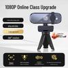 4K Ultra HD Live Streaming Camera with Microphone for Desktop, Online Classes, Conferences, and Beauty Sessions