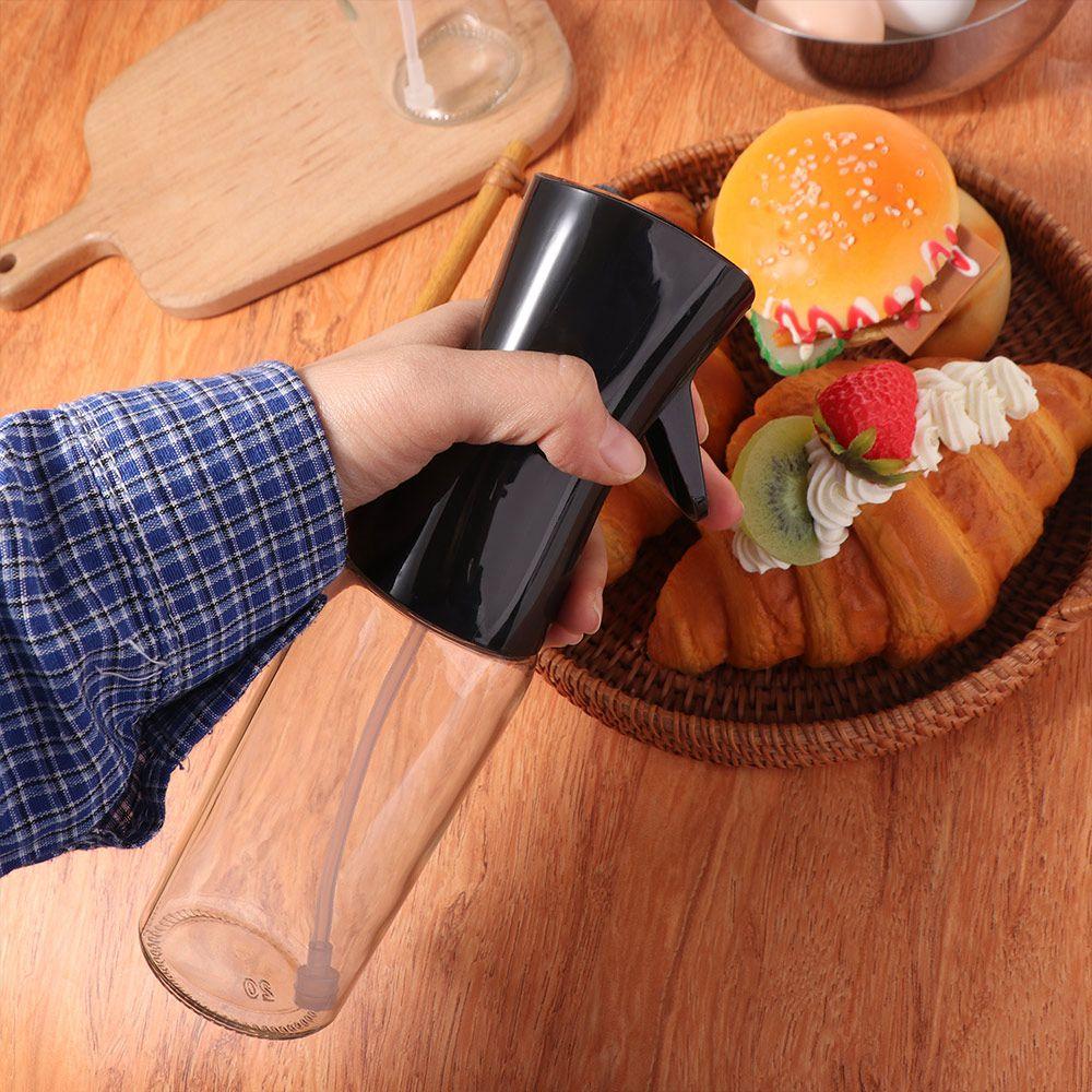 200ml Oil Spray Bottle Glass Material Precision Spray Vinegar Sprayer Refillable Anti-leakage Design Air Fryer Sprayer