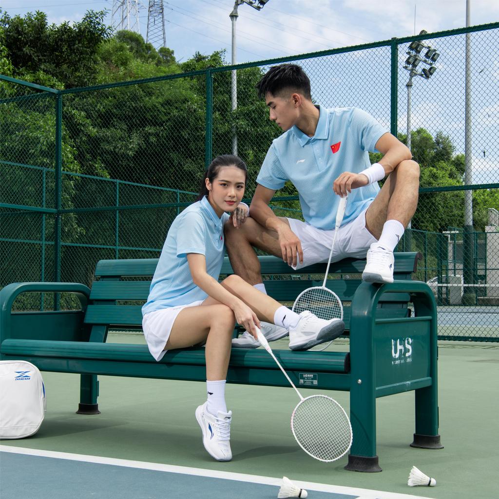 Li Ning Polo Shirt Men's New Aurora Blue APLS227-1