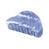 Luxury Acrylic Marble Wave Hair Claw Clip - Elegant Updo Accessory
