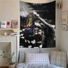 Football Star M-Messis Anime Tapestry Hippie Flower Wall Carpets Dorm Decor Wall Hanging Home Decor