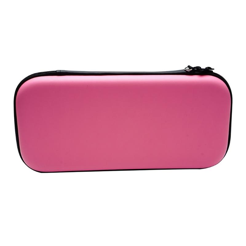 

EVA Storage Bag Lightweight for Switch 2 Portable Gaming Device Portable Travel Essential Organiser Slot розовый