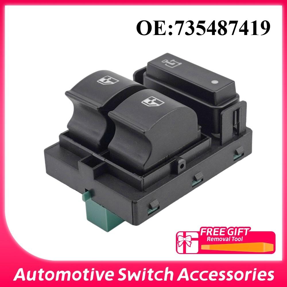 735487419 8 Pin Door Power Window Switch For Fiat Doblo Ducato For Peugeot Boxer Citroen Relay Jumper Vauxhall Combo mk3