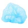 Blue Disposable Non-woven Bouffant Cap Hair Net Cap Elastic Free Size for Tattoo