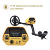 Metal Detector High Accuracy   Stem 7 Inch Waterproof Coil All Metal & Disc Modes with with Headphone & Folding Shovel Set for Underground Co
