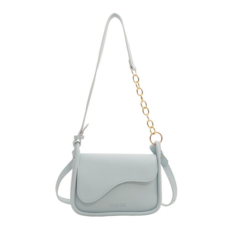 

Contrasting colors, personalized commuting, popular shoulder chain women s bags this year, 2024 new foreign-style textured messenger armpit bags синій