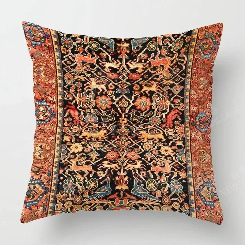 Home Decor Exotic Patterned Decorative Cushion Covers Pattern Cushion Cover Suitable for Sofa Bedroom Car Pillow Cover
