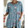 2026 New Summer Short Sleeved T-shirt, 3D Printed Pocket T-shirt, Casual and Fashionable, Plus Size T-shirt